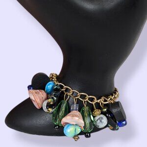 (2/$20) Pink & Green Beaded Bracelet